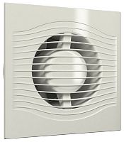 Вентилятор декоративный осевой DiCiTi Slim 4C D100 обратный клапан кремовый картинка
